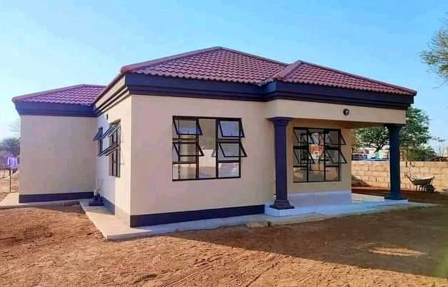 A house under construction